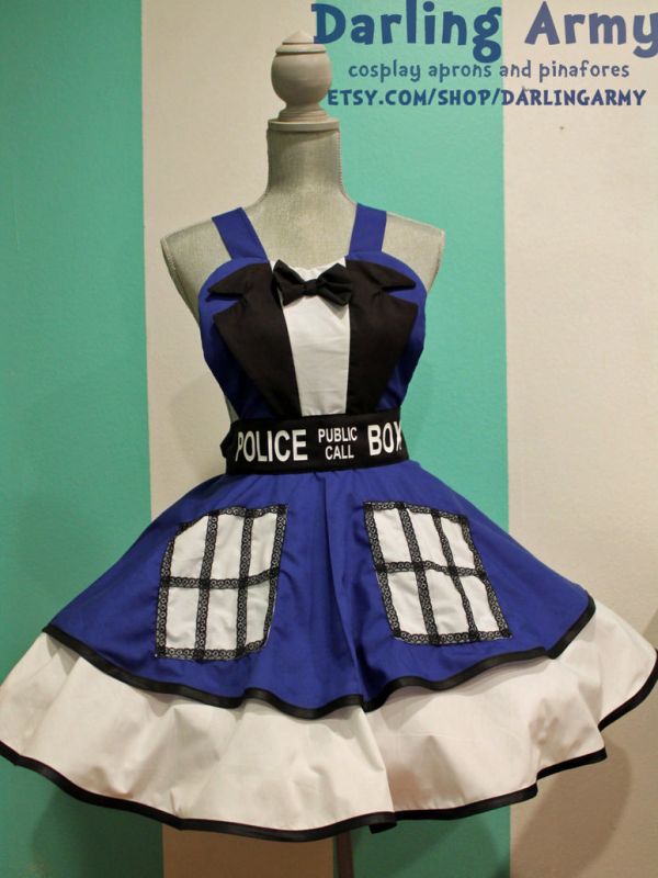 TARDIS pinafore