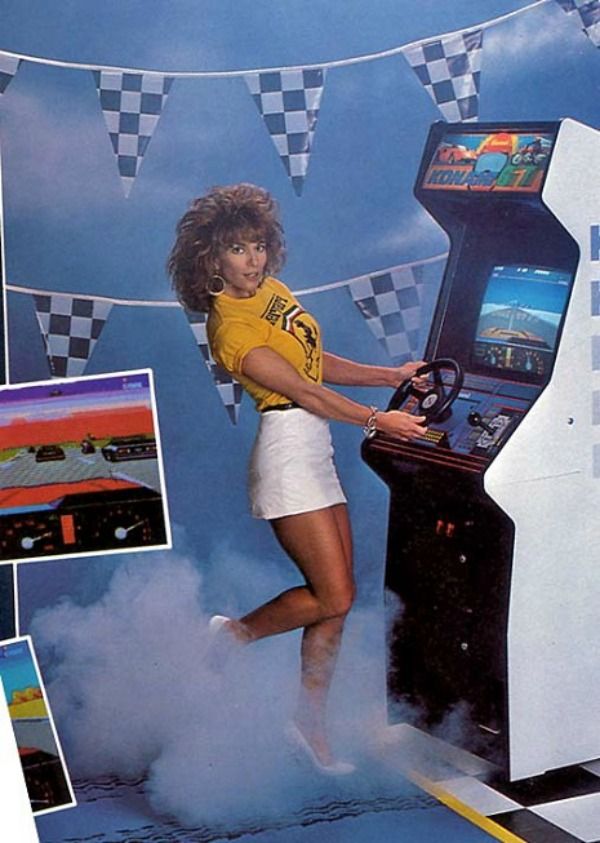 Sexy Arcade Game Advertisements From The 1980s Neatorama 