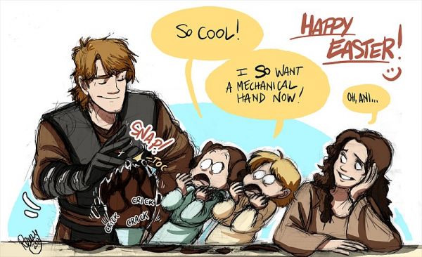 Skywalker Family Comics--If Anakin Didn’t Join the Dark ...