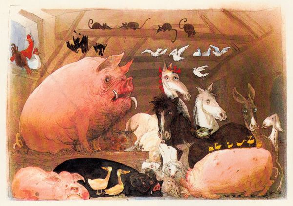 orwell-s-animal-farm-as-illustrated-by-ralph-steadman-neatorama