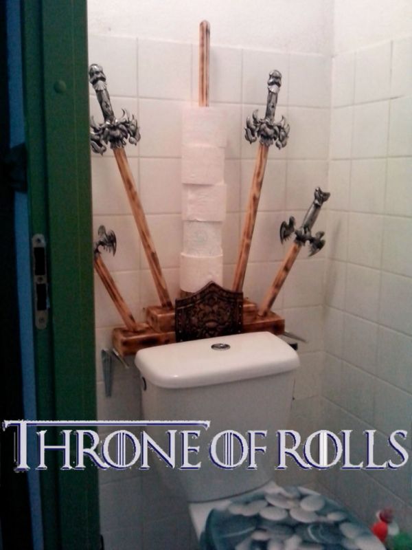 Game of Thrones Toilet Paper Holder Neatorama