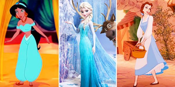 Who are all the Disney princesses?