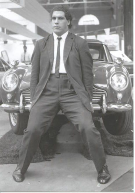 efore he was the biggest competitor in the ring the man who would be known as André the Giant was simply André René Roussimoff, dapper man about town who made lifting cars look easy.