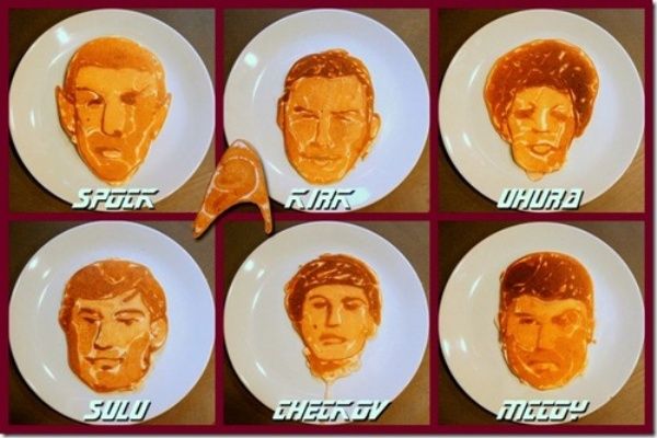 Star Trek pancakes