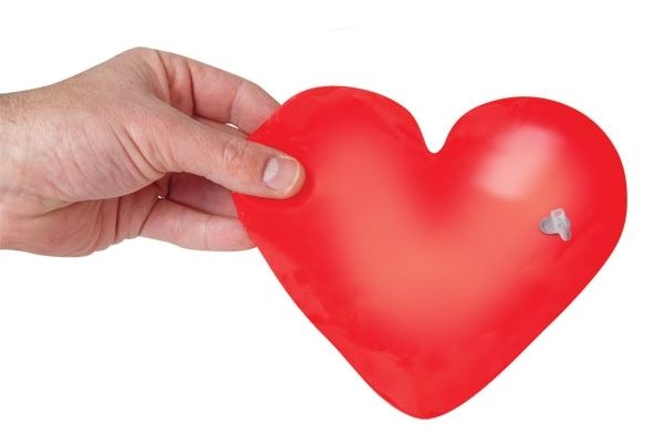 Instant Love Inflatable Heart Neatorama