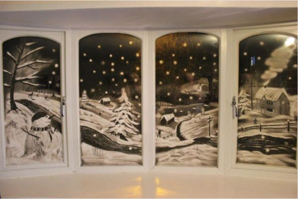 Tom Baker's Snow Windows - Neatorama