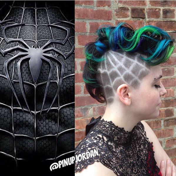 Hairstylists Create Superhero Hair Neatorama