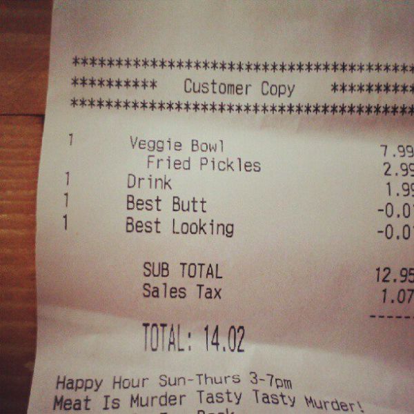 butt of course