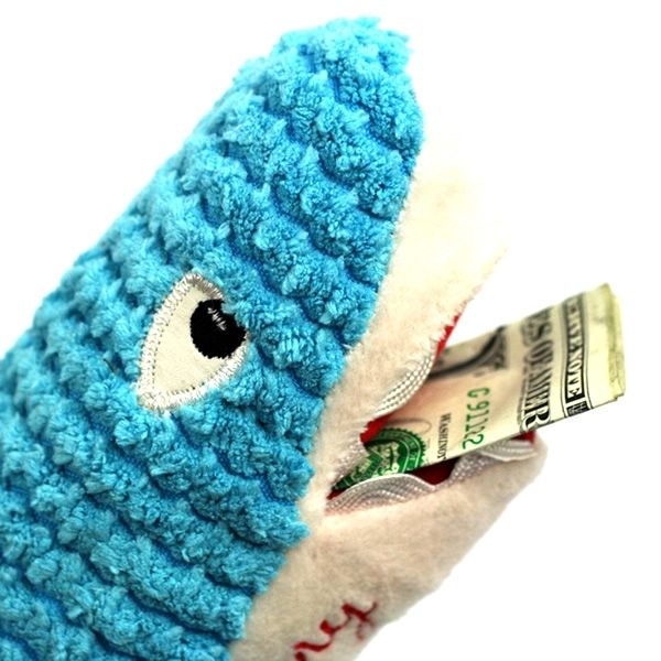 shark tooth fairy pillow