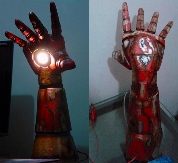 Iron Man desk lamp