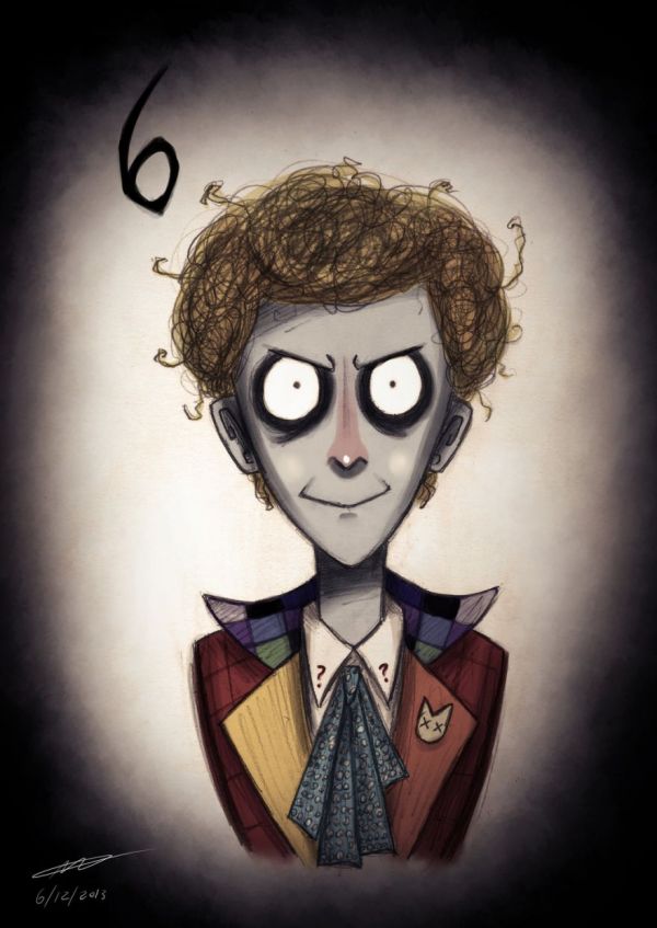 If Tim Burton Animated Doctor Who - Neatorama