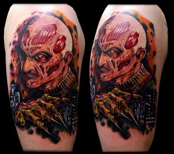 horror film tattoos