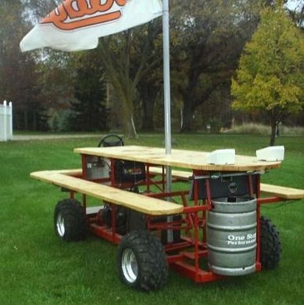 Motorized Picnic Table