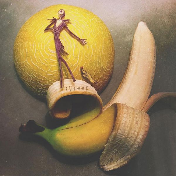 Artist Turns Bananas And Other Fruit Into Tasty Works Of Art Neatorama