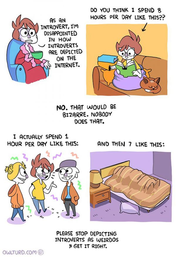 A Collection Of Comics That Introverts Will Totally Relate To Neatorama