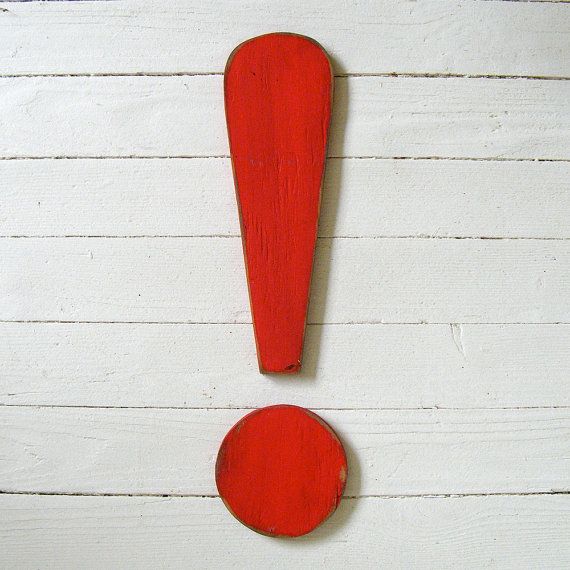 A History Of The Exclamation Point Neatorama A History Of The Exclamation Point Neatorama