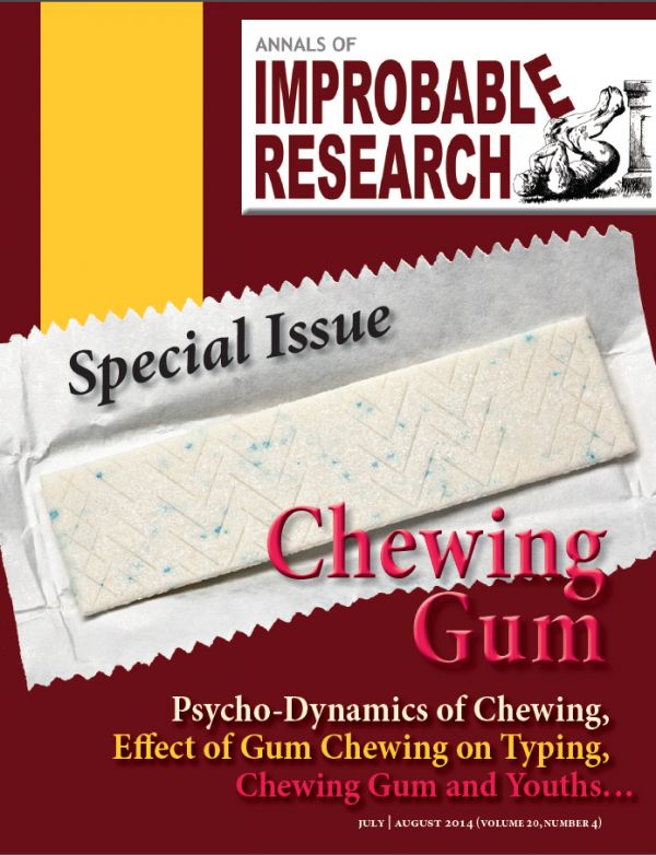 Some Tentative Cognitive Effects of Chewing Gum Neatorama