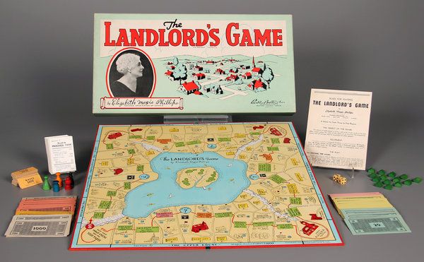 original board games life and monopoly