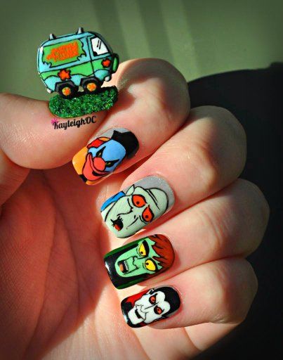 scooby doo nails