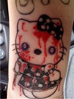 15 utterly bizarre hello kitty tattoos neatorama 15 utterly bizarre hello kitty tattoos neatorama
