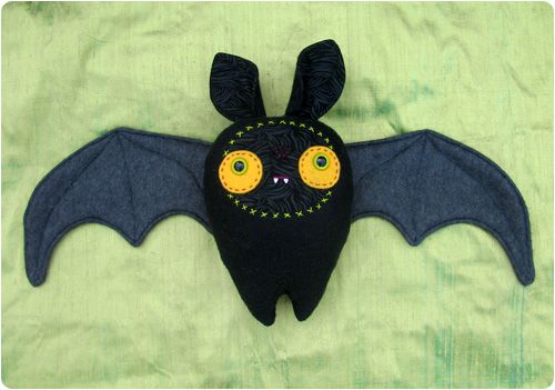 halloween bat plush