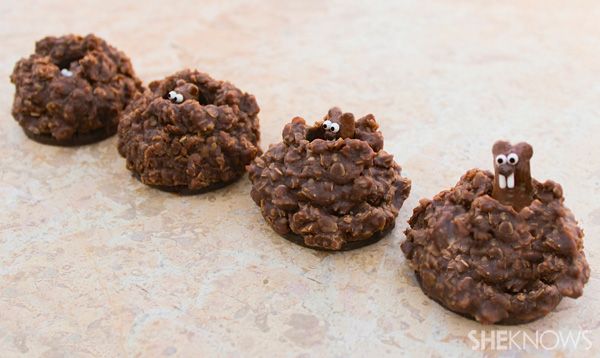 groundhog day cookies