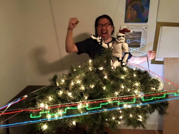 Super Star Destroyer Christmas Tree - Neatorama
