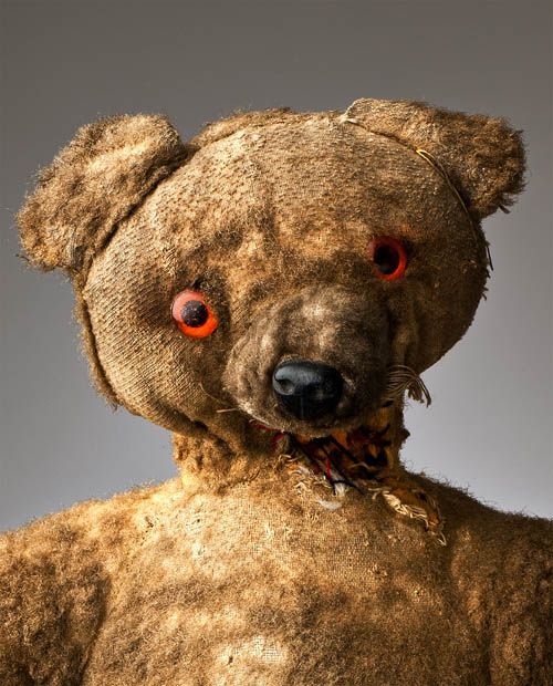 old stuffed bear