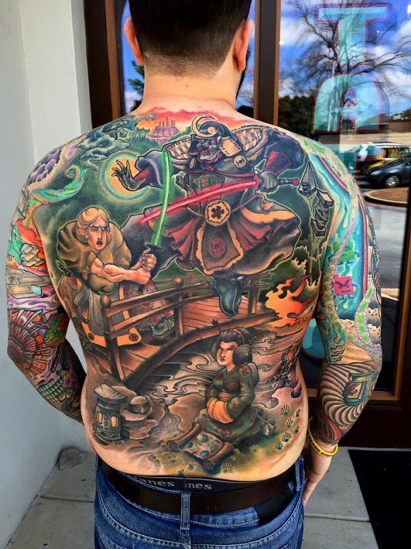 feudal star wars japan tattoo neatorama feudal star wars japan tattoo neatorama