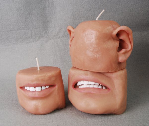 Bodily candles by Anna's Uncanny Creatures