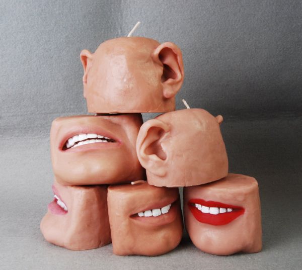 Bodily Candles by Anna's Uncanny Creatures
