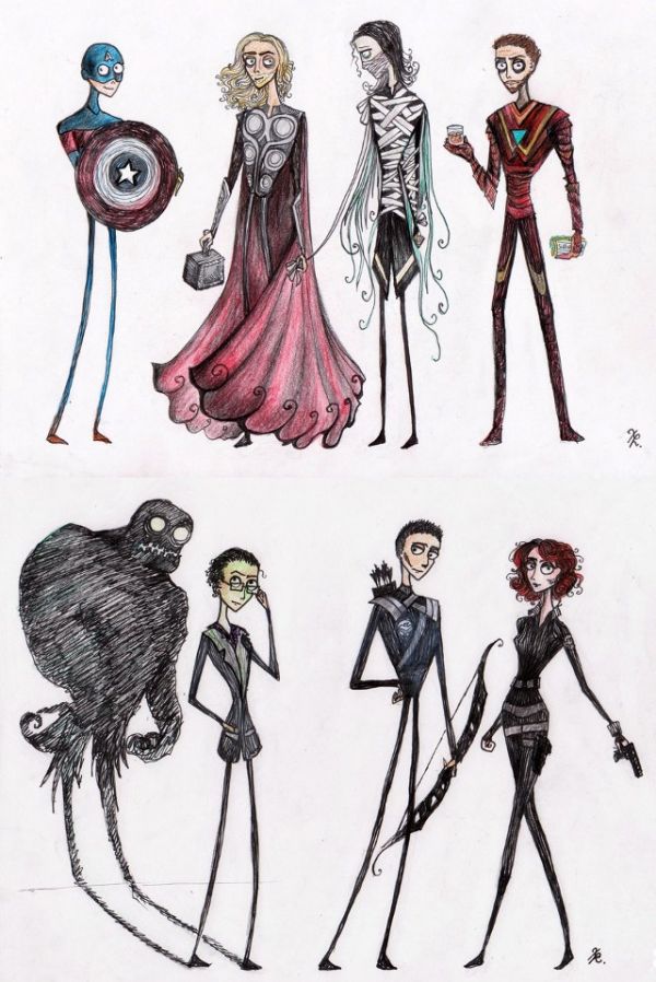 tim burton characters fancy dress