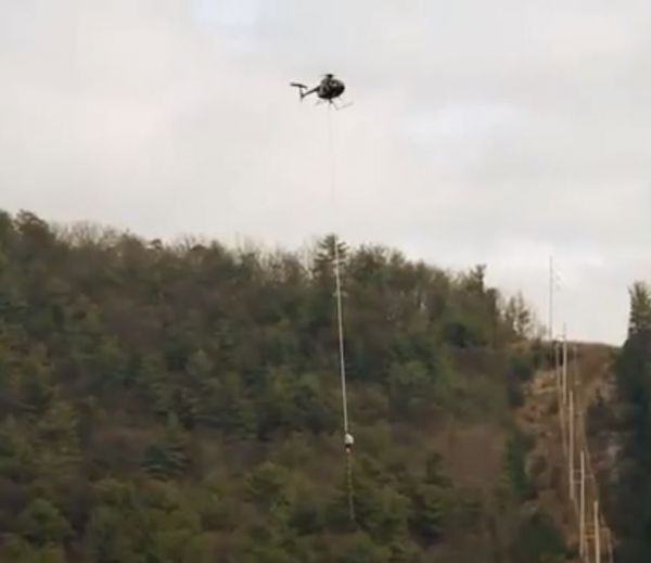 Flying Helicopter Saw Is a RealLife James Bond Weapon Neatorama