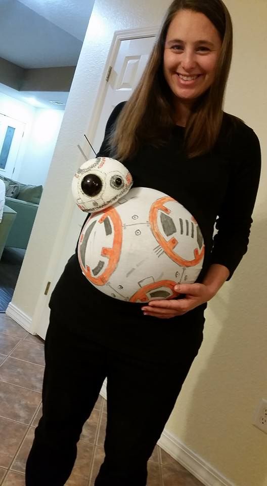 BB-8 Baby Bump Costume - Neatorama