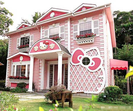 Welcome to the Hello Kitty Castle in Taiwan. It can help take care of all of 