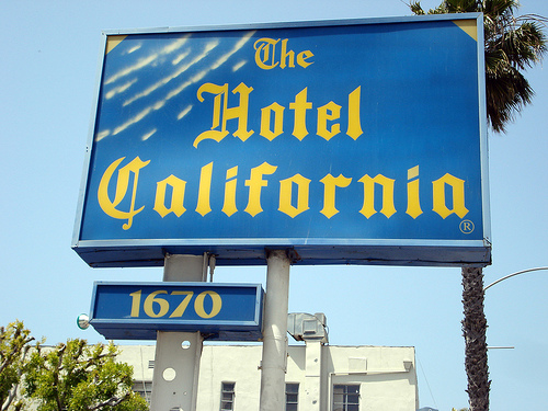hotel california lyrics. “Hotel California” by The