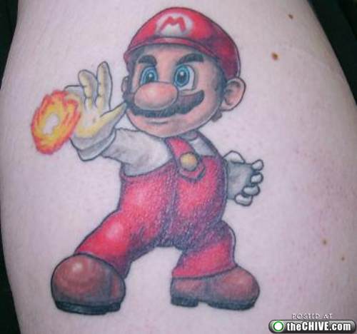Depending on how you feel about Nintendo and tattoos, you may love or hate 