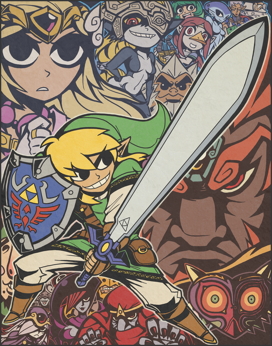 The_Legend_of_ZELDA_by_captainosaka