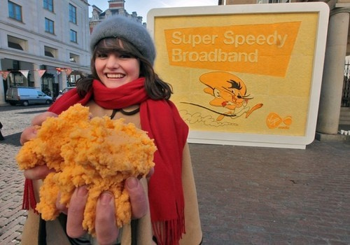 World's First Cheese Billboard