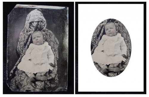 Hidden mother photo