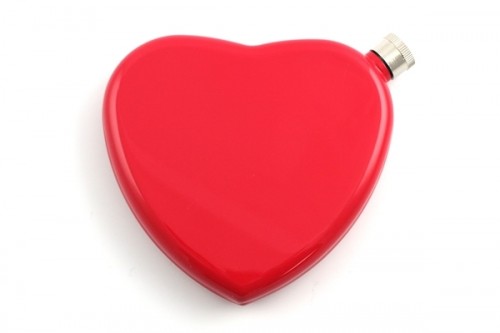 Heart Shaped Flask For Your Valentine - Neatorama