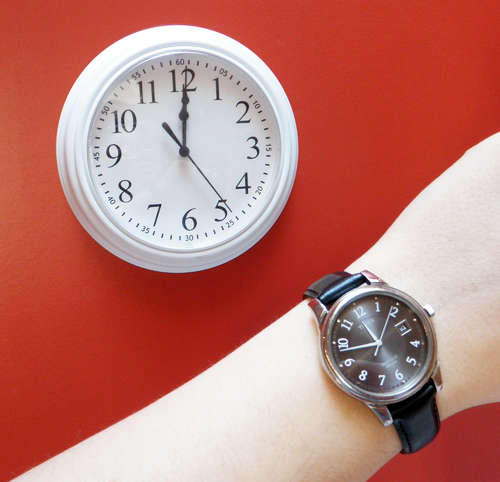 Lunchtime-Clock