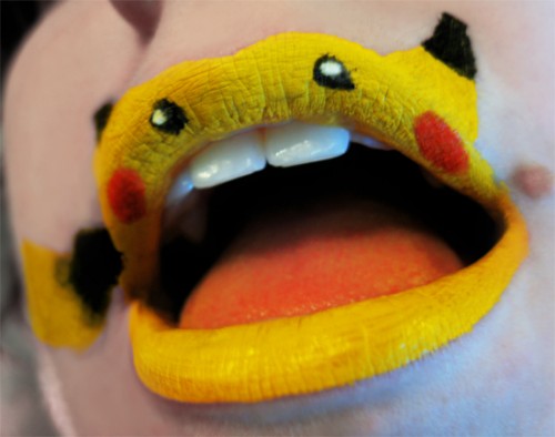 Pikachu Lips Neatorama