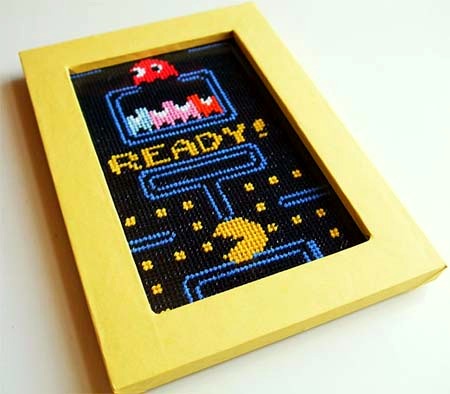 pac_man_cross_stitch
