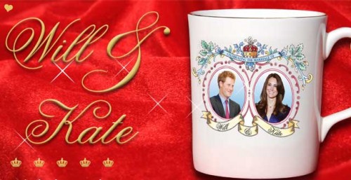 will and kate mug. Will and Kate Commemorative