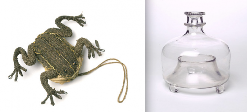 frog and flycatcher