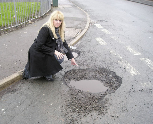 pothole
