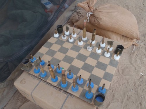 Marine-Afghanistan-Chess-Set