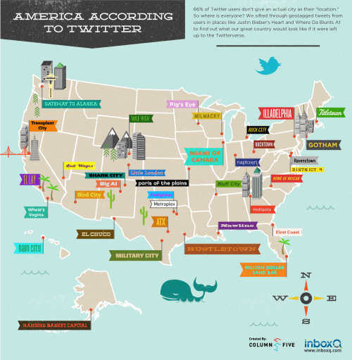 Twitter map