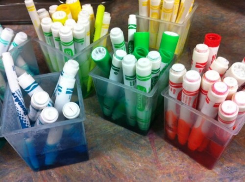 markers